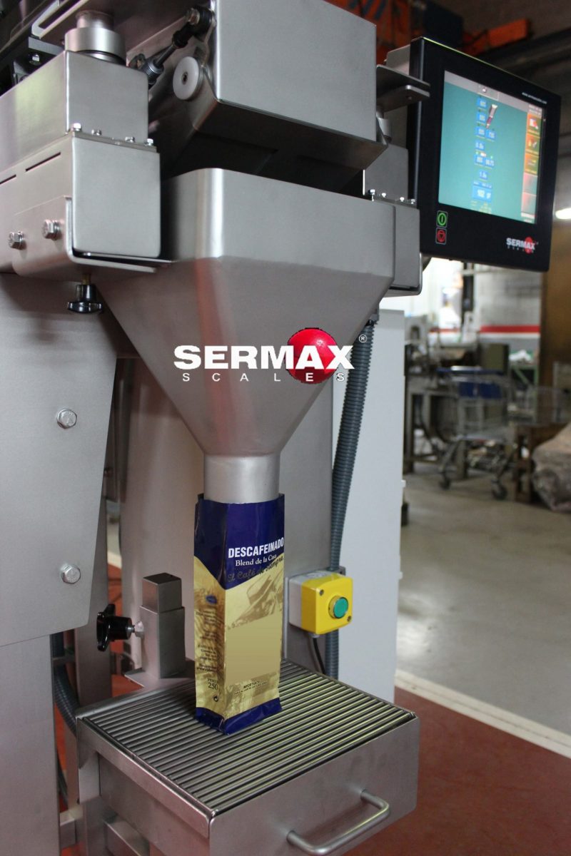 LW01 SERMAX PESADORA LINEAL cafe